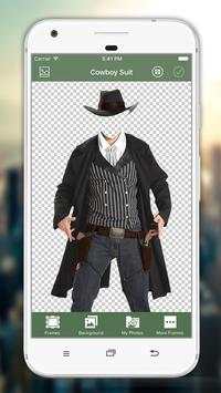Cowboy Suit Photo Editor 1 تصوير الشاشة