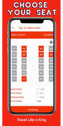 Komiuta - Online Bus & Shuttle Ticket Booking screenshot 3