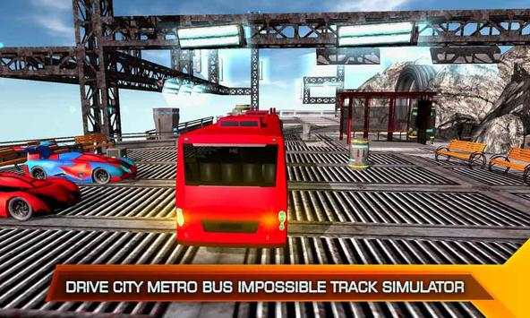 Drive City Metro Bus Impossible Track Simulator screenshot 2