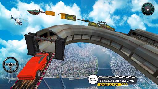 Cybertruck Stunts Driving Simulator: Racing Game screenshot 2