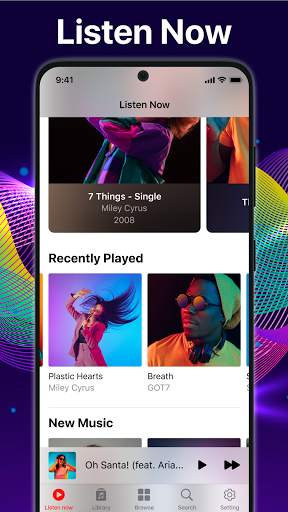 iPlayer OS14: Music Free Player 2021 - EQ Player screenshot 1
