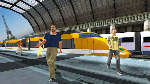 Euro Train Driving PVP 2019 screenshot 1