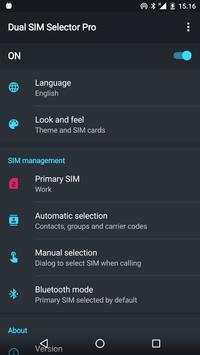 Dual SIM Selector скриншот 3