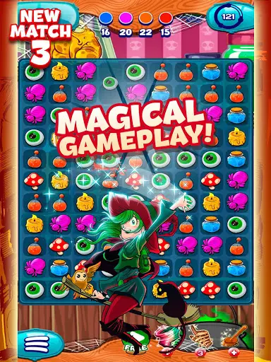 The Apprentice Witch - Puzzle Match 3 Game screenshot 10