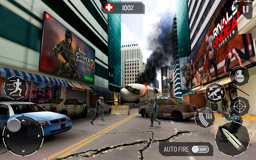 Real Commando Fire Ops Mission: Offline Shooter скриншот 1