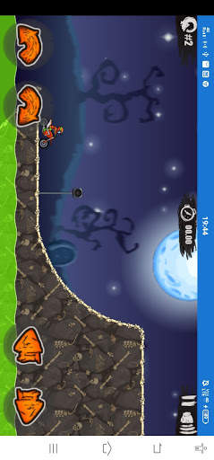 Moto X3M Spooky Land Game screenshot 3
