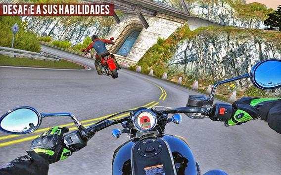Moto bicicleta velocidad tráfico paseo juegos screenshot 4