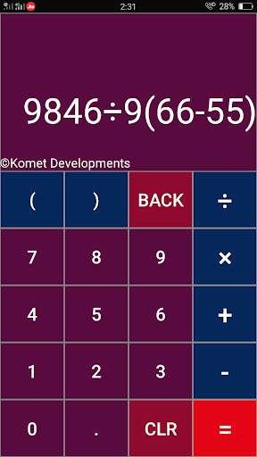 My Calculator screenshot 3