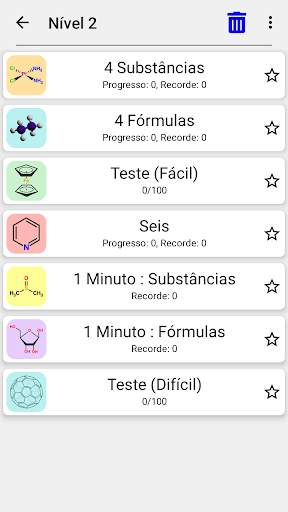 Substâncias químicas: Química orgânica, inorgânica screenshot 3