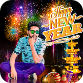 ikon New Year Photo Editor 2019