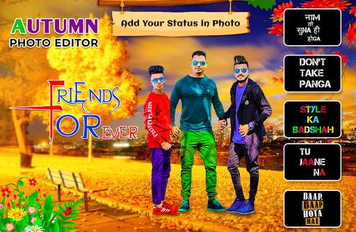Autumn Photo Editor screenshot 5