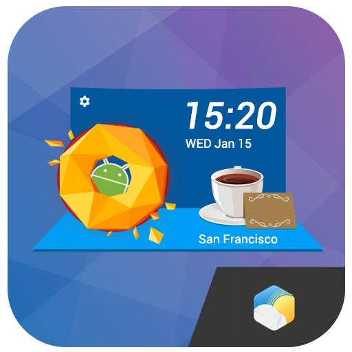 Dessert Style Weather Widget 16.6.0.6271_50157