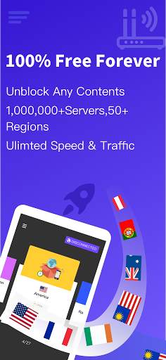 SuperNet VPN- Free Unlimited Proxy, Secure Browser screenshot 2