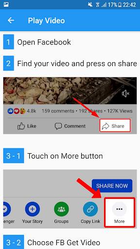 Video Downloader for Facebook - GetVideo screenshot 3