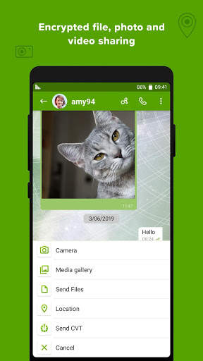 Crypviser Secure Messenger screenshot 3