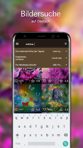 Hintergrundbilder mit Schmetterlinge 4K screenshot 2