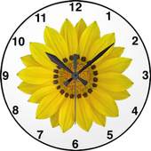 Sunflower Clock Live Wallpaper 3.0