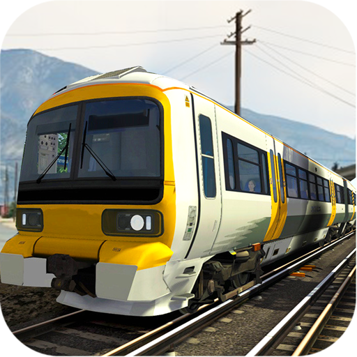 Euro Train Simulator Game; Rail Driving 3D أيقونة