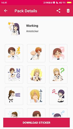 AniSticker - Stickers Anime WA screenshot 4