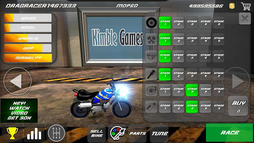 Drag racing game - Drag bikes screenshot 2