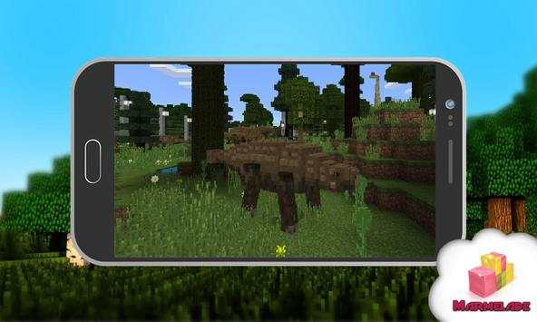 Map Jurassic World in Minecraft screenshot 1