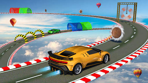 Racing Stunt Car Mustahil 3d screenshot 4