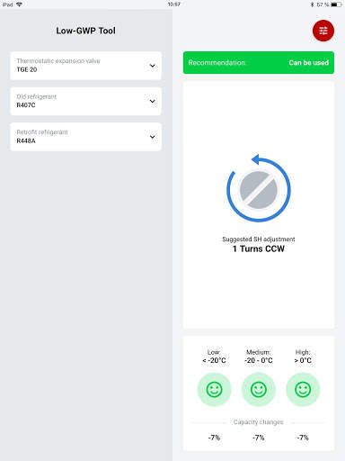 Low-GWP Tool screenshot 4
