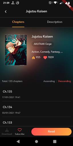Otaku Zone - Manga, Comics, Webtoons Update Daily screenshot 3