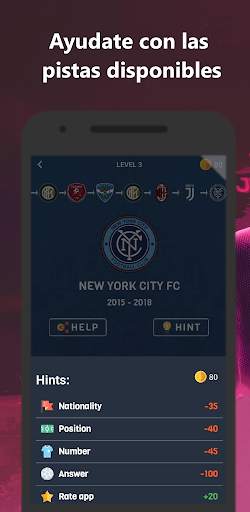 Adivina el jugador Quiz Fútbol screenshot 3