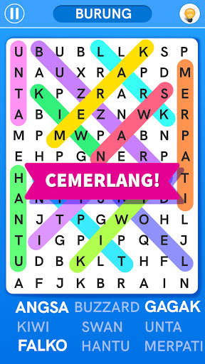 Cari perkataan: Word search screenshot 1
