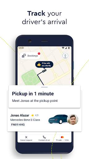 FREE NOW (mytaxi) - Taxi Booking App screenshot 4