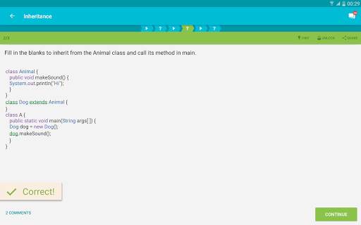 Learn Java screenshot 2