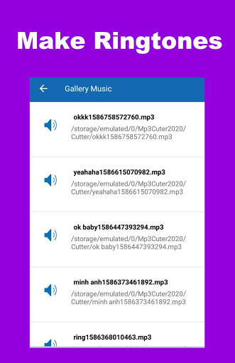 MP3 Cutter and Audio Cutter screenshot 2