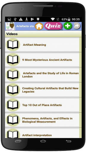 Artefacts study and Interpretation скриншот 2