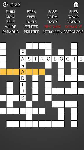 Kruiswoordpuzzel screenshot 4