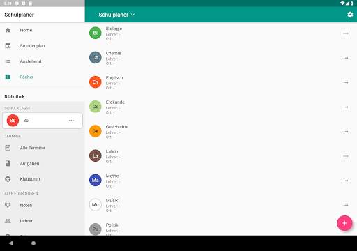 School planner Pro - Homework and Timetable screenshot 11