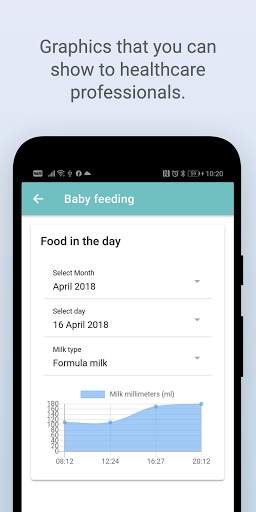 Baby bottle manager : Baby'bib screenshot 8