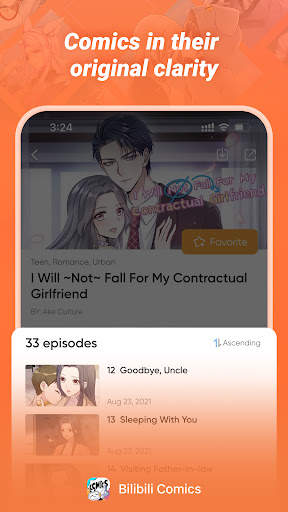 BILIBILI COMICS - Manga Reader स्क्रीनशॉट 6