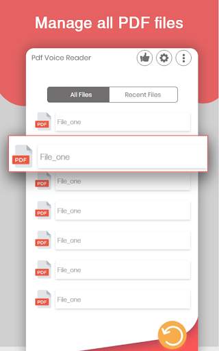 Pdf Voice Reader: TTS Voice Aloud Reader скриншот 4
