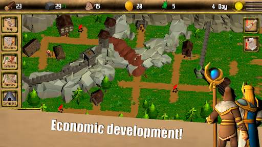 One on one: Siege of castles - Offline strategy screenshot 3