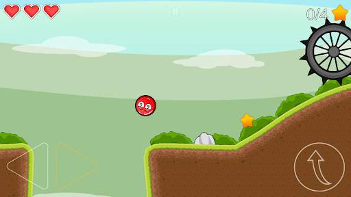Super Ball - Rolling, Red Ball screenshot 1
