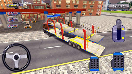 3D Car Transport parking screenshot 4