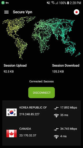 Super VPN screenshot 2