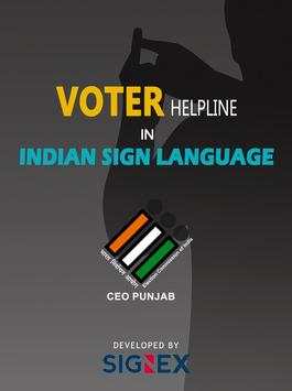 Voter Helpline in ISL screenshot 1