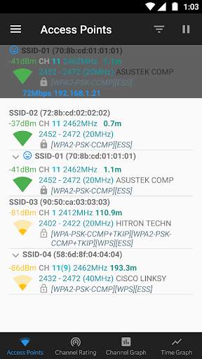 WiFi Analyzer (open-source) screenshot 10