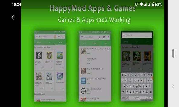 HappyMod Happy Apps скриншот 1