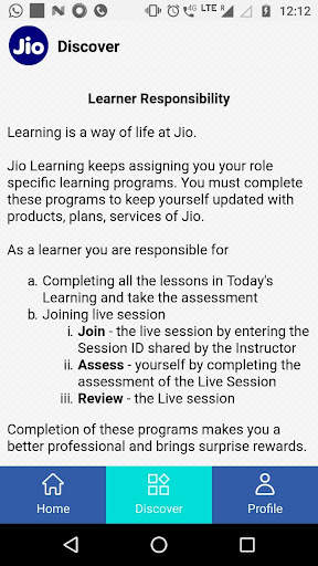 Jio Partner Training screenshot 8
