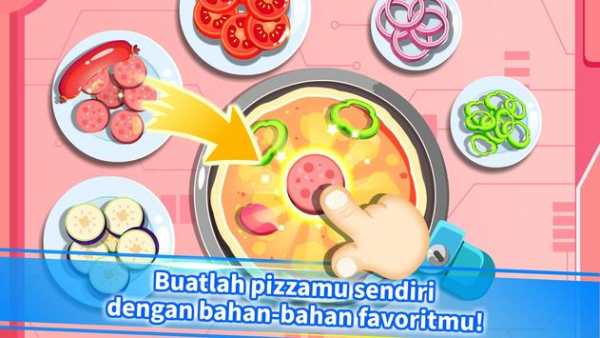 Dapur Ruang Angkasa Panda Kecil-Anak-Anak Memasak screenshot 3
