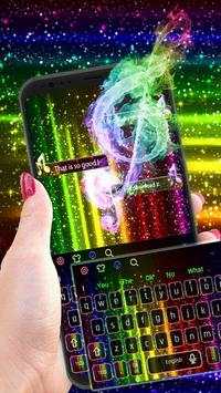 Neon Music Rainbow Keyboard screenshot 1