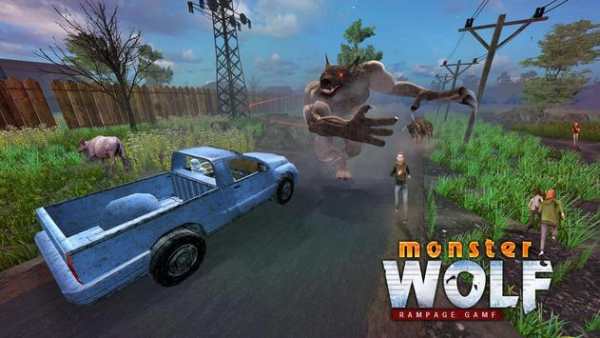 The Wolf Simulator : Angry Wild Animal Games screenshot 3